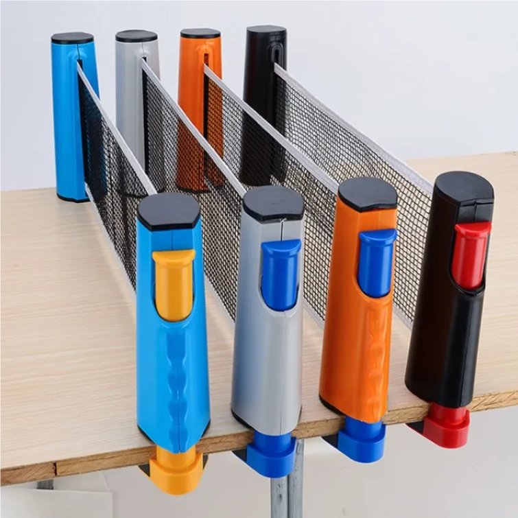 Table Tennis Machine - 170cm Retractable Table Tennis Net Portable