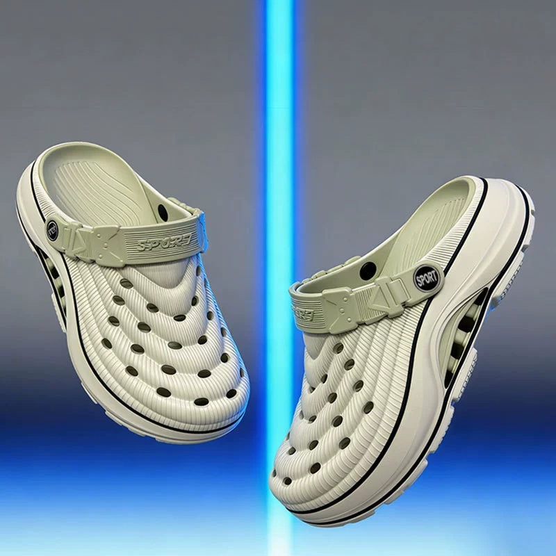 EVA Mesh Slippers Men's Thick  - Anti Loop Rubber のレビューと価格
