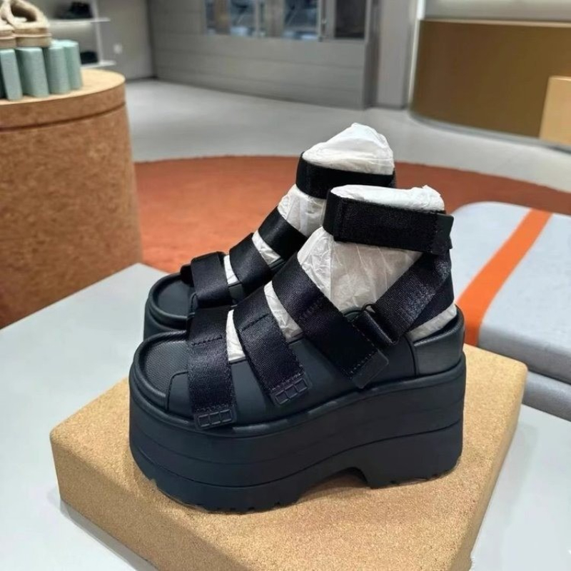 Thick-soled, High-raised, Toe- - Anti Loop Rubber のレビューと価格