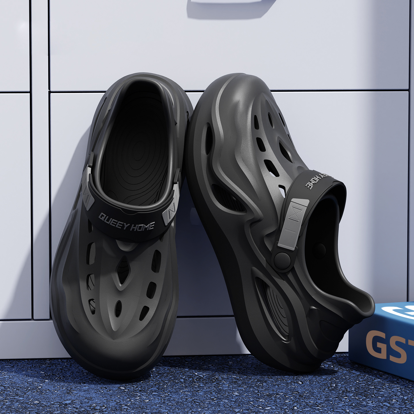 QueeyHome Men's Sandals Summer - Anti Loop Rubber のレビューと価格