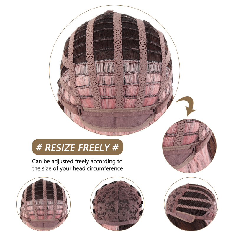 [Peach Mist Twins] Wig Female  - Table Tennis Double のレビューと価格