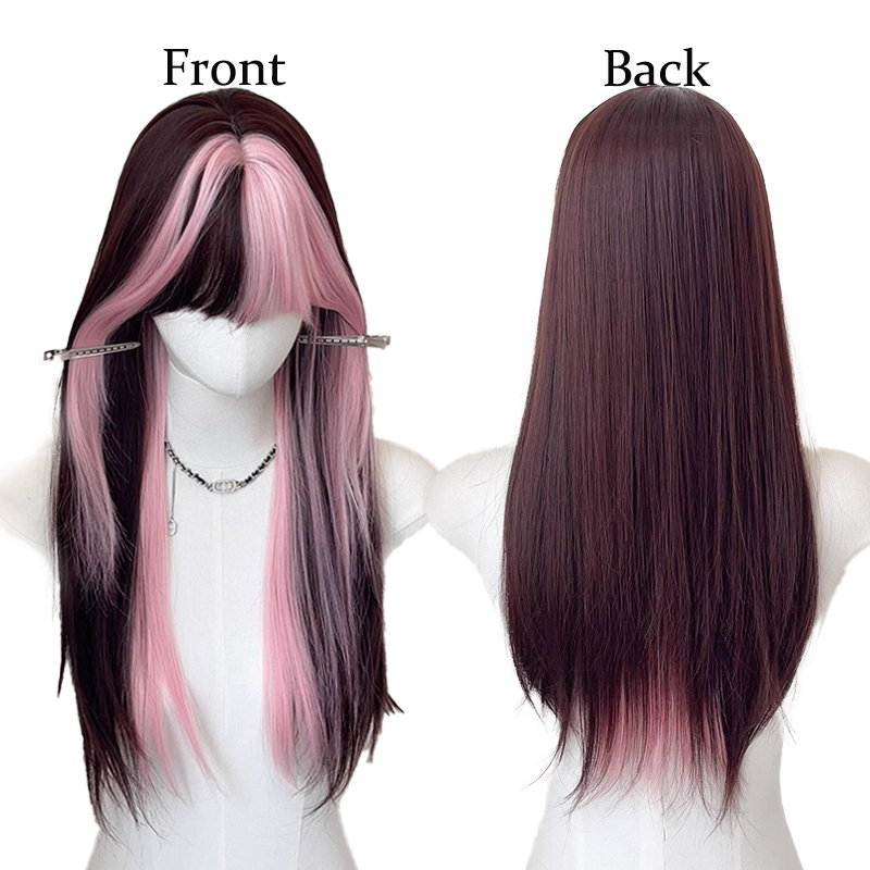 [Peach Mist Twins] Wig Female  - Table Tennis Double のレビューと価格