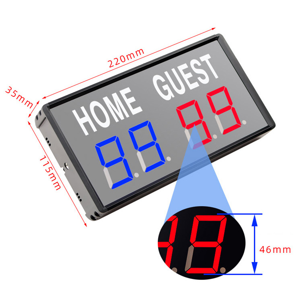 4-Digit LED Electronic Score K - Table Tennis Scoreboard のレビューと価格