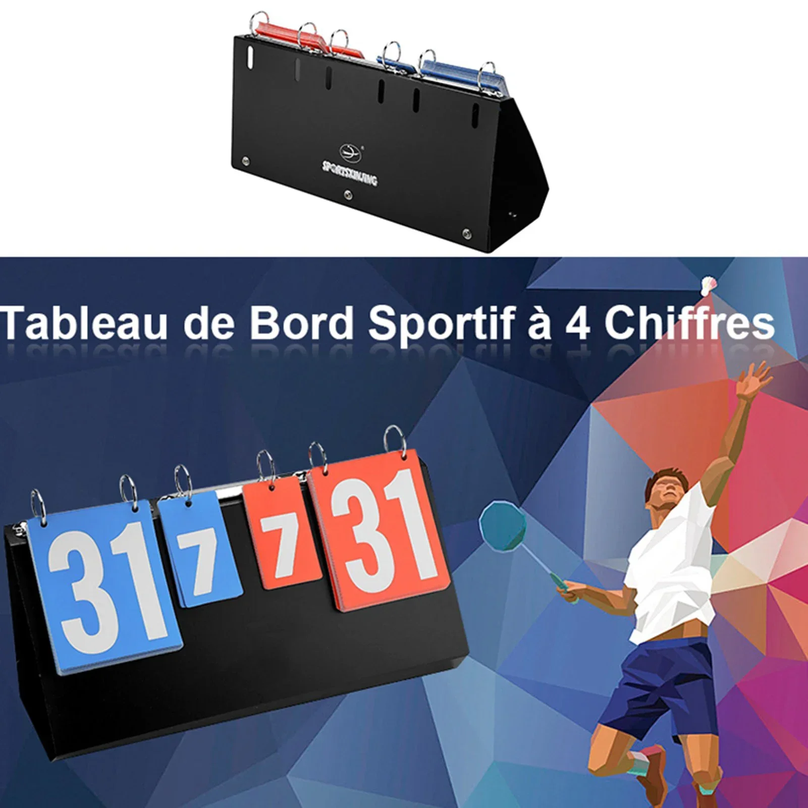 4 Digit Sports Competition Sco - Table Tennis Scoreboard のレビューと価格