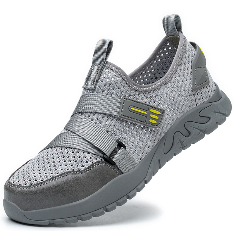 Summer Mesh Work Sneakers For  - Anti Loop Rubber のレビューと価格