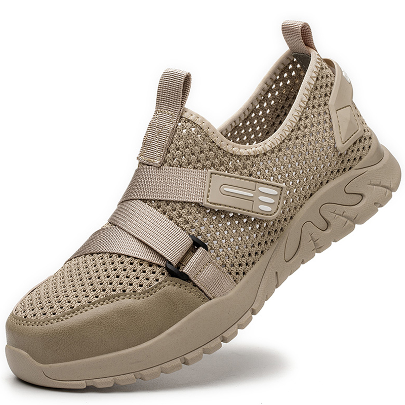 Summer Mesh Work Sneakers For  - Anti Loop Rubber のレビューと価格