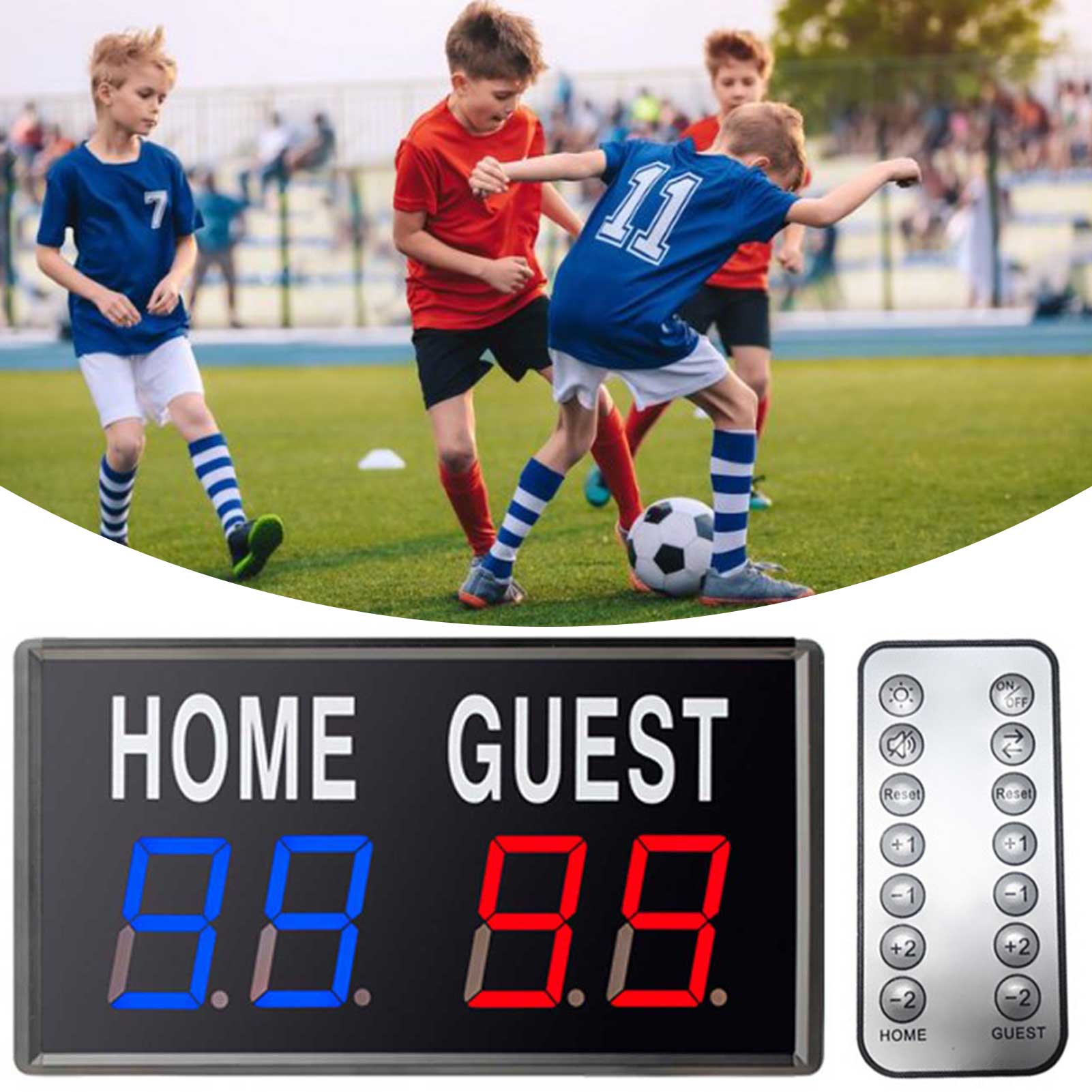 4-Digit LED Electronic Score K - Table Tennis Scoreboard のレビューと価格