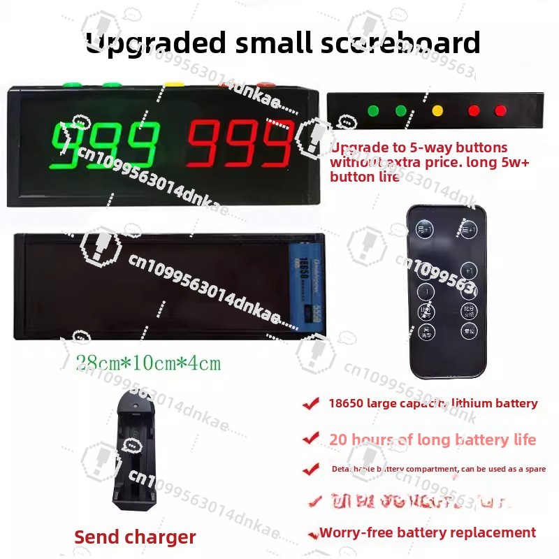 Basketball Game Electronic Sco - Table Tennis Scoreboard のレビューと価格