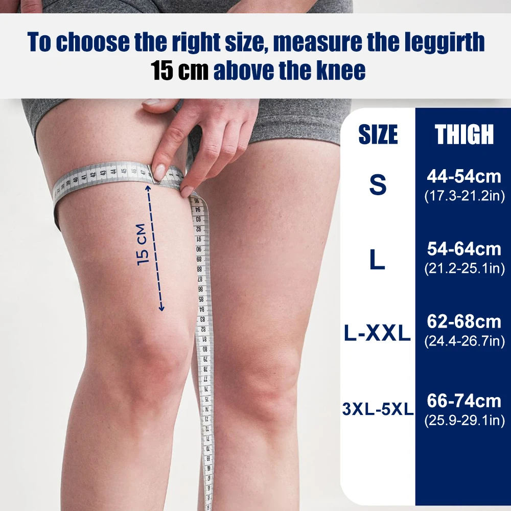 1Pair Nylon Thigh Brace Elasti - Anti Loop Rubber のレビューと価格