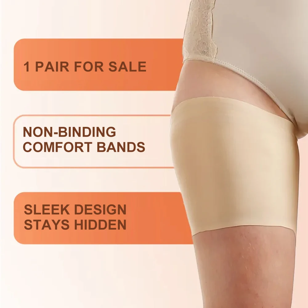 1Pair Nylon Thigh Brace Elasti - Anti Loop Rubber のレビューと価格