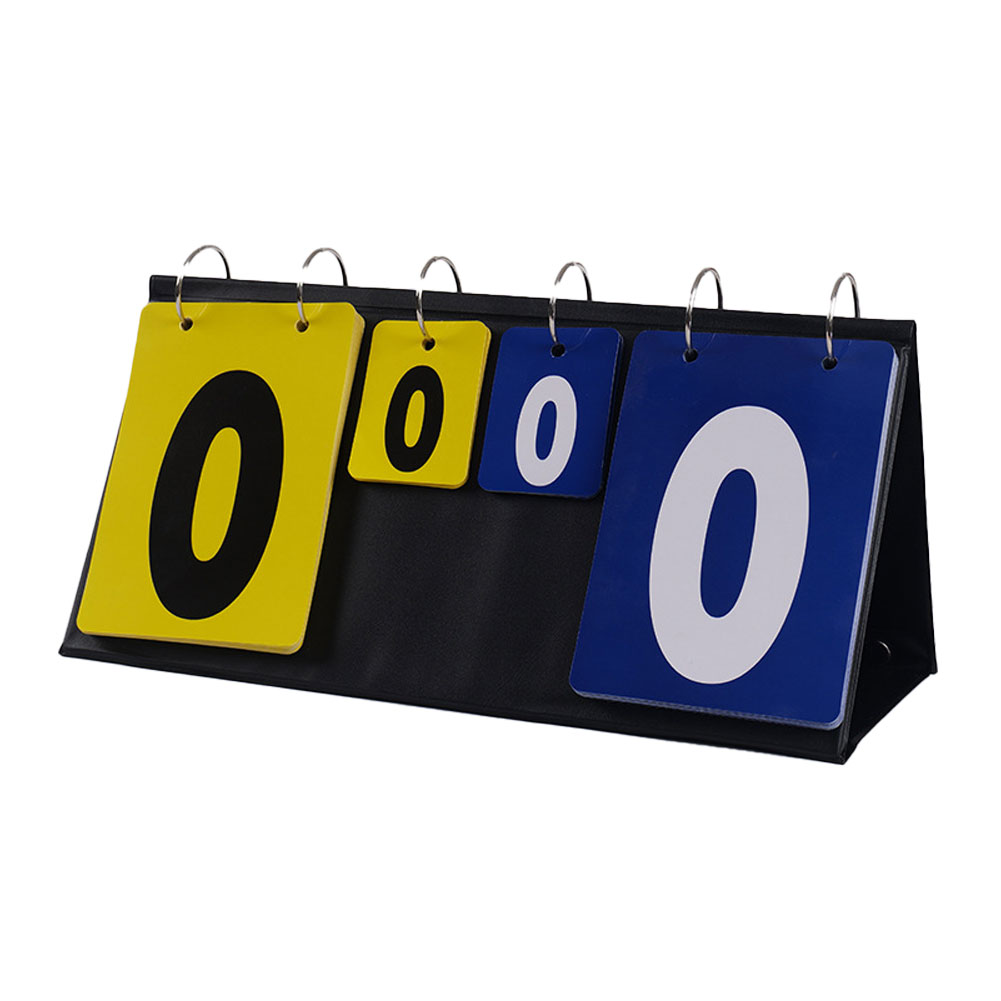 Black blue yellow Flip Scorebo - Table Tennis Scoreboard のレビューと価格