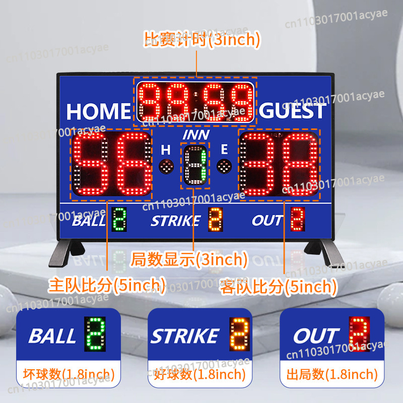 Sports game scoreboard, timing - Table Tennis Scoreboard のレビューと価格