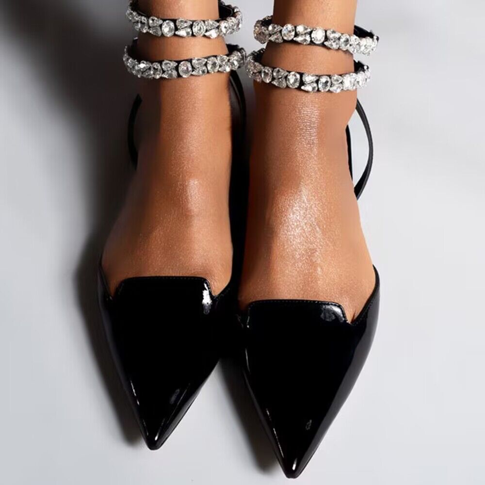 Women's Pointed Toe Solid Colo - Anti Loop Rubber のレビューと価格
