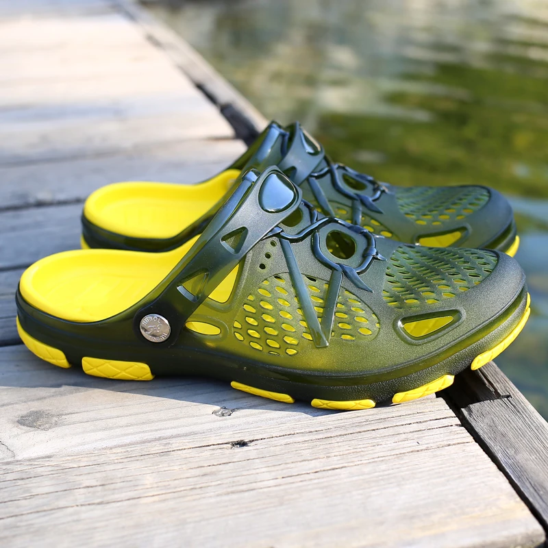 Men Casual Sandals Fashion Sli - Anti Loop Rubber のレビューと価格