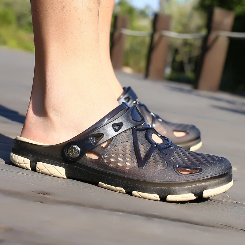 Men Casual Sandals Fashion Sli - Anti Loop Rubber のレビューと価格
