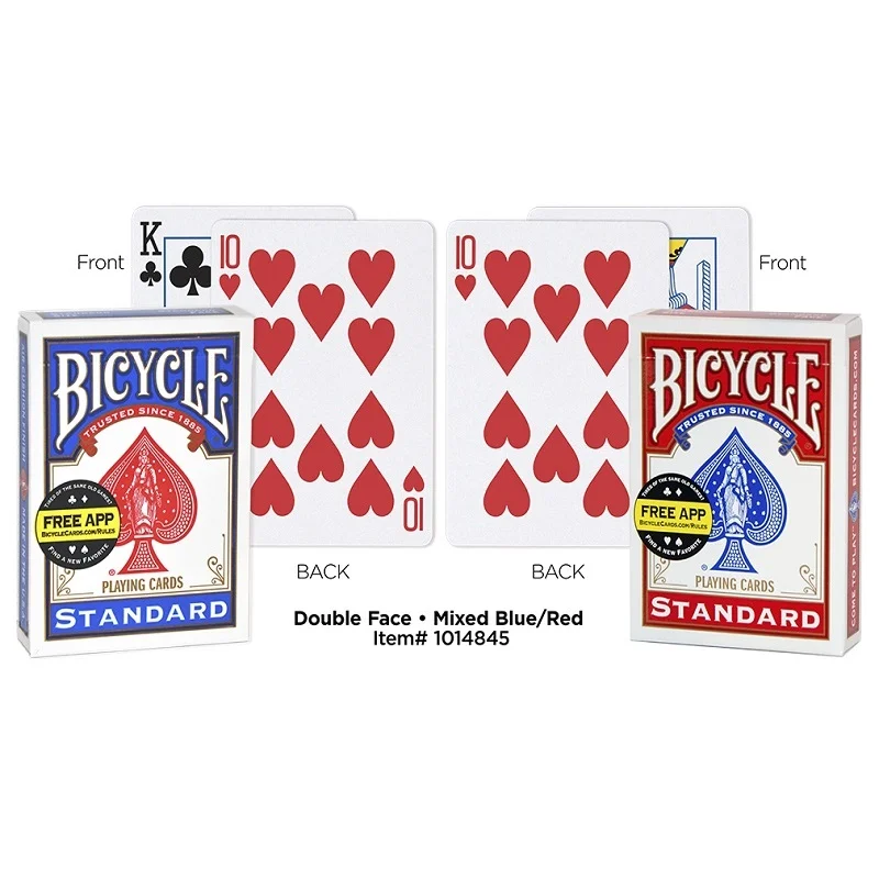 Bicycle Double Face Playing Ca - Table Tennis Double のレビューと価格